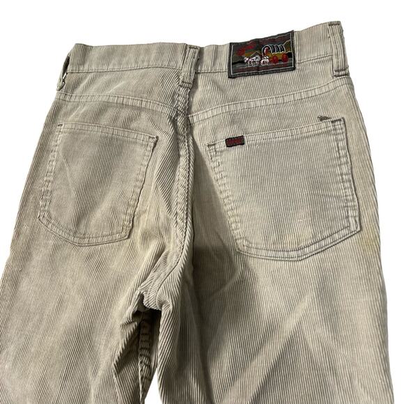 Vintage 70s women's cream corduroy Gap Pioneer frontier western trouser pants - Picture 1 of 13